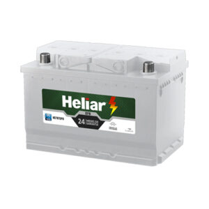 Bateria Heliar EFB 72Ah HEFB72PD, Frete e Instalação Grátis
