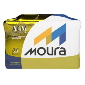 Bateria Moura AGM 70Ah MA70LD, Frete e Instalação Grátis