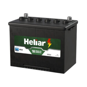 Bateria Heliar 75Ah H75LD, Frete e Instalação Grátis