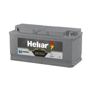 Bateria Heliar AGM 105Ah HAGM105SD, Frete e Instalação Grátis