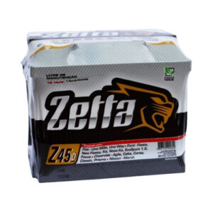 Bateria Zetta 45Ah Z45D, Frete e Instalação Grátis